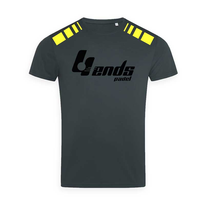 T-shirt-tecnica grigio scuro